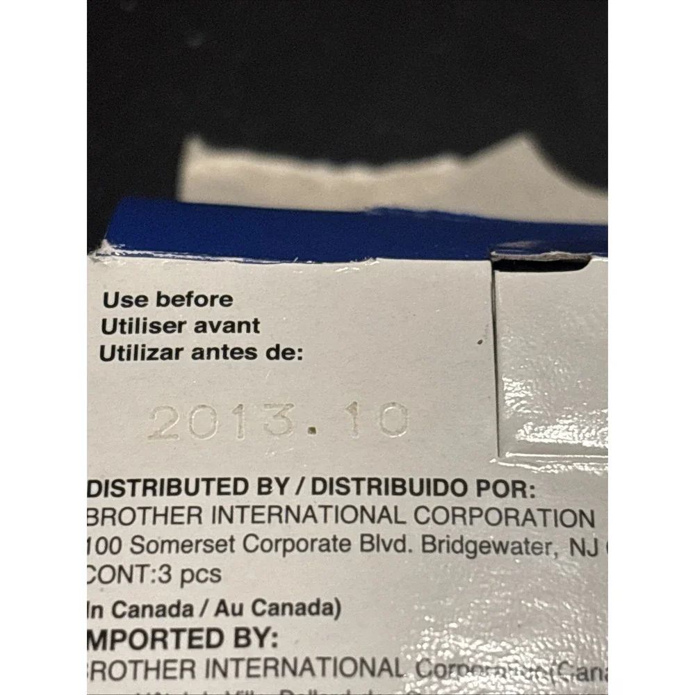 Genuine Brother LC75CL XL Color Ink 3-Pack OEM Sealed Expired 10/2013 LC753PKS